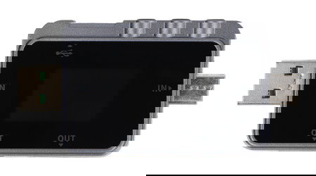 FNIRSI FNAC-28 2-in-1 USB tester - voltage, current and power meter from USB A / USB C port