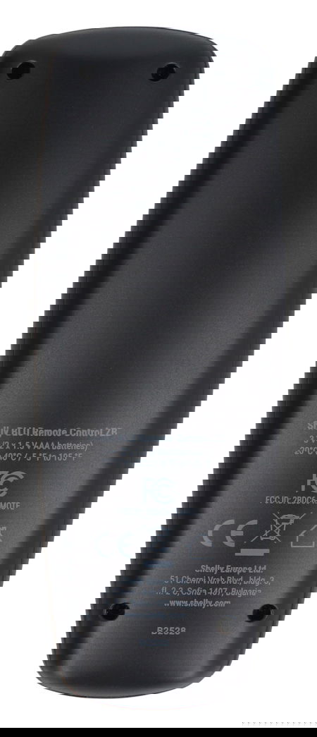 Shelly BLU Remote Control ZB - Smart Home Remote Control - ZigBee / Bluetooth - Black