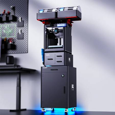 Naked Panda Station - a mobile workstation for Bambu Lab 3D printers
