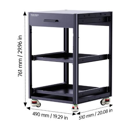 Naked Panda Station - a mobile workstation for Bambu Lab 3D printers