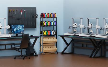 BIQU Panda Feed Rack - 3D printing filament rack - 5 levels - 40+ spools