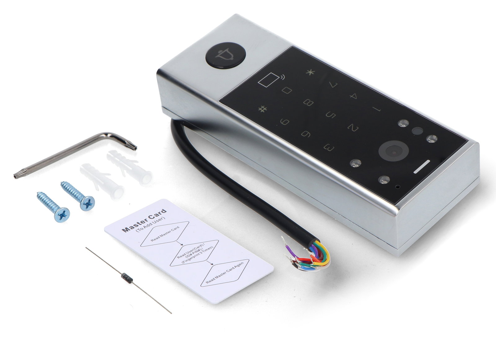 Tuya - video intercom with RFID access control and PIN code - WiFi - RTX WDV3