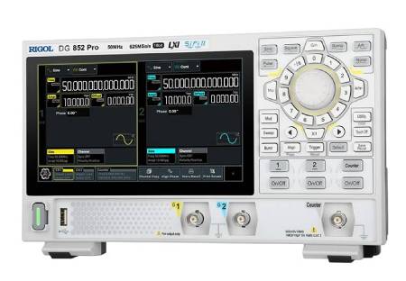 Rigol DG852 Pro 50MHz Arbitrary Generator - 2 Channels