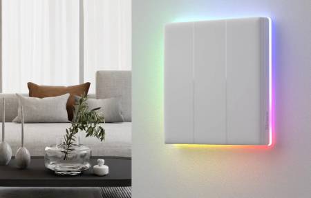 Sonoff TX T5 3C - Smart Touch WiFi Wall Switch - 3-Channel - White