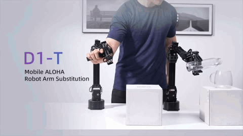 Remote-controlled robot arm - Unitree D1