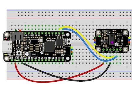 VCNL4200 - IR Distance and Light Intensity Sensor ALS - STEMMA QT / Qwiic - Adafruit 6064