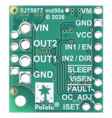 MPQ6612A - Single Channel Motor Controller 40V/4A - Pololu 5285