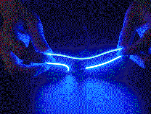 Flexible LED Filament - Noodle flexible LED strip - 3V 130mm