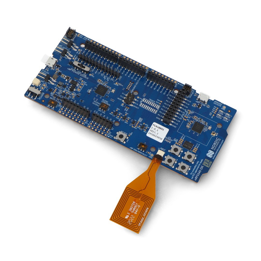nRF5340-DK - development kit - Bluetooth / Thread / ZigBee / Matter / NFC - Nordic Semiconductor