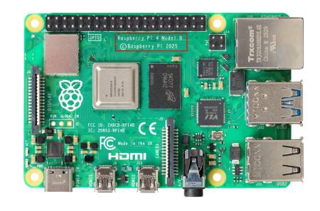 Raspberry Pi 4 model B WiFi DualBand Bluetooth 2 GB RAM 1.8 GHz - Dual RAM version