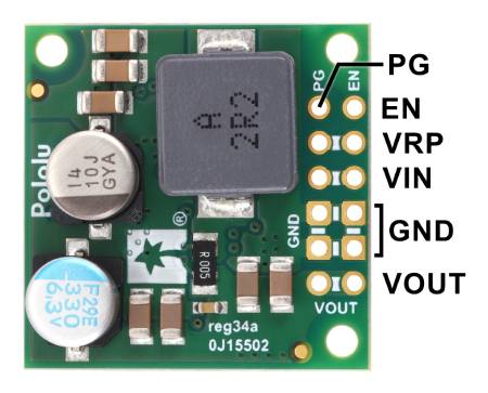 D42V55F12 - step-down converter - 12 V 4.5 A - Pololu 5577