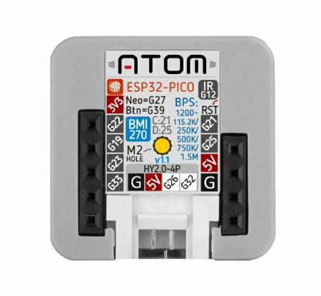 M5Atom-Matrix v1.1 - Development Module with RGB LEDs - ESP32 - M5Stack C008-B-V11