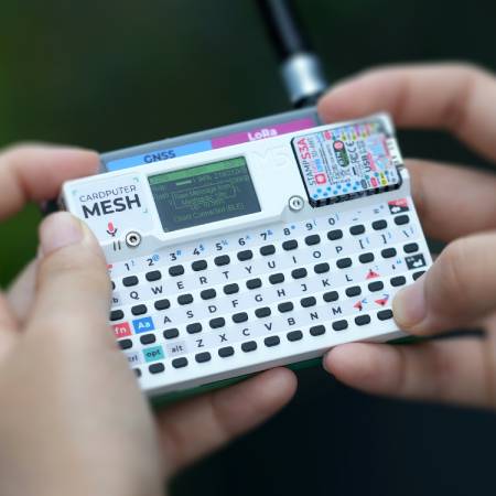 Cardputer Mesh Kit for Meshtastic - Portable LoRa Mesh Computer with GPS - M5Stamp S3A - ESP32-S3FN8 - M5Stack K152