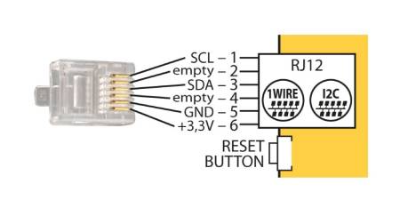 Tinycontrol AHT20 - temperature and humidity sensor - I2C