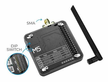 LoRaWAN EU868 module - STM32WLE5 - for M5Core development modules - M5Stack M148