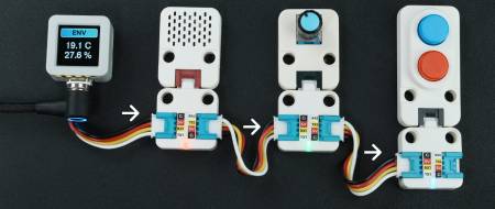 Unit ChainBUS - expansion module - STM32G031 - M5Stack U212