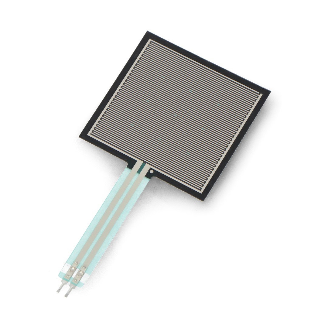 Force sensor - square 40x40mm - 20g-20kg - long leads