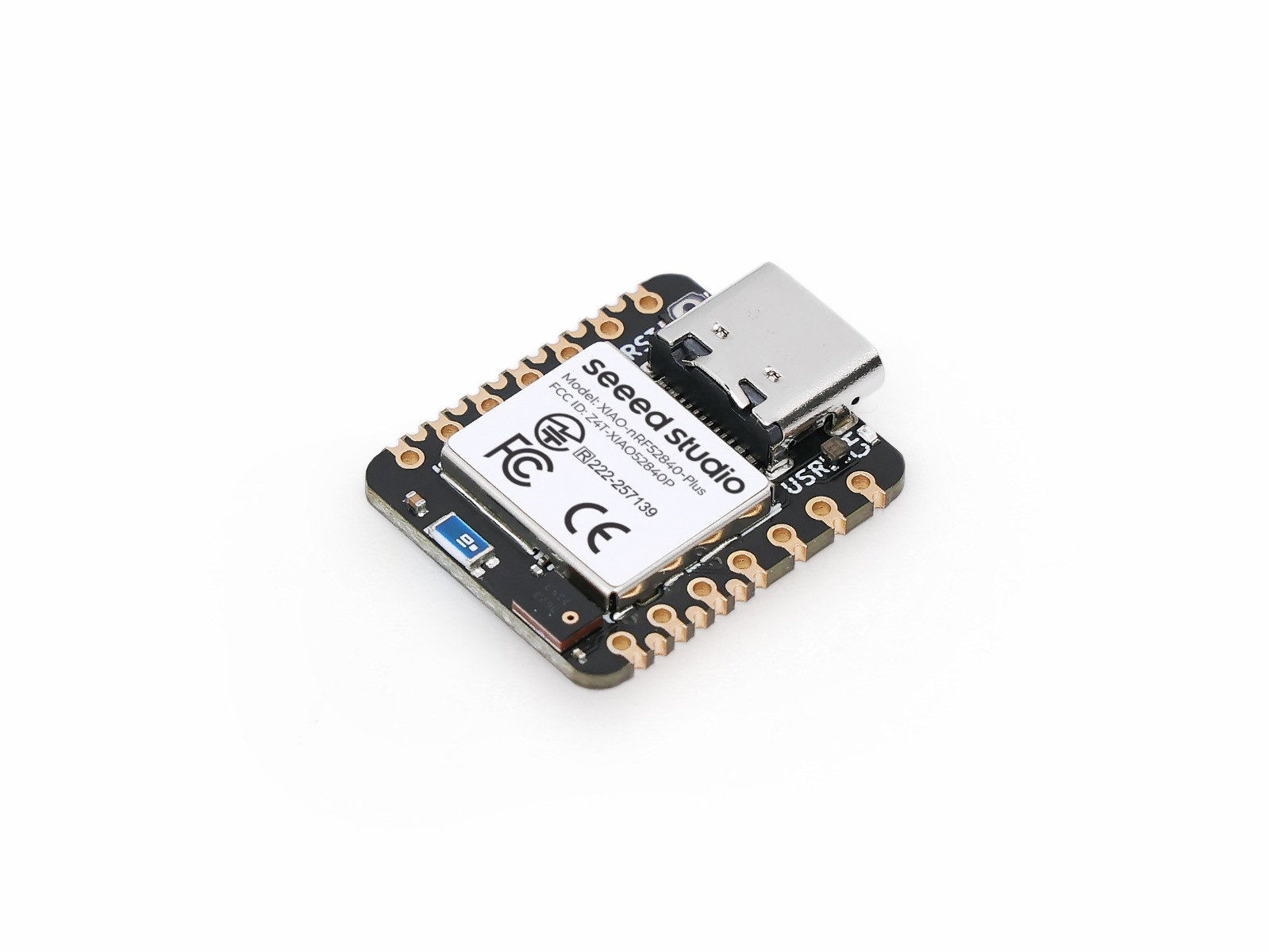 Seeed Xiao nRF52840 Sense Plus - BLE 5.4/NFC - IMU and microphone - Arduino/MicroPython - Seeedstudio 102010694