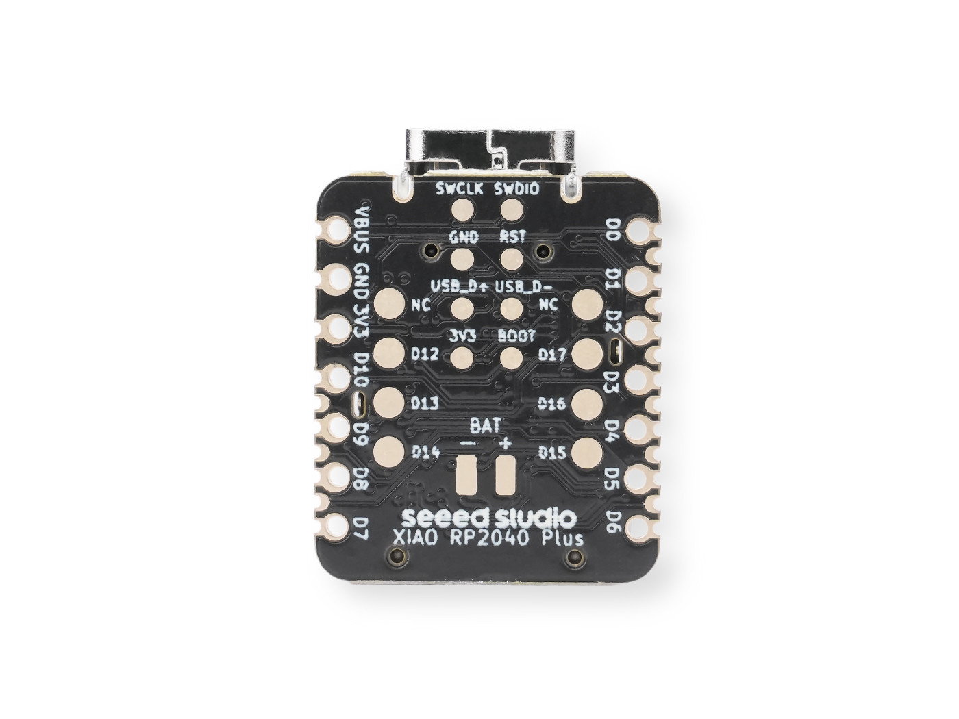 Seeed Xiao RP2040 Plus - 26 GPIO/Li-ion charging - Arduino/MicroPython - Seeedstudio 100059977