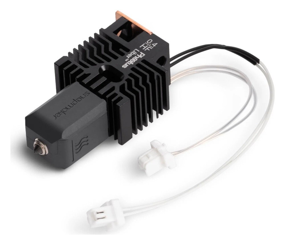 High Flow Hotend Phaetus Liber with hardened steel nozzle for the Snapmaker U1 3D printer - 0.4mm - 4pcs.