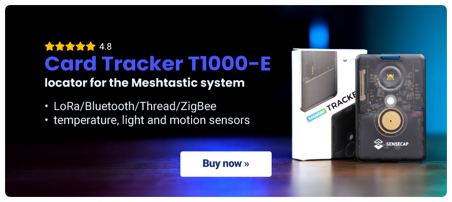  SenseCAP Card Tracker T1000-E